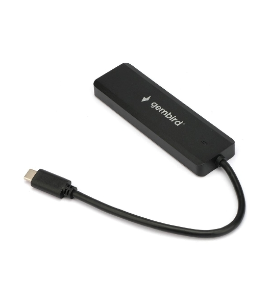 USB-концентратор Gembird UHB-C424, USB Type-C, USB 4 порта, USB Type-C