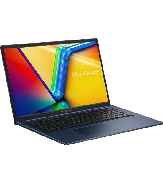Ноутбук ASUS VivoBook 17 X1704-AU1159/17.3'/IPS/Intel Core i7 150U/16Gb/512Gb SSD/Intel Graphics/Windows 11 Pro/синий/2.10kg