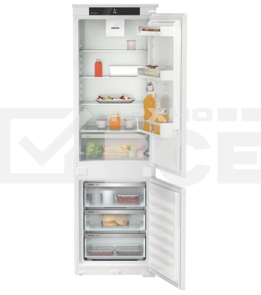 Встраиваемый холодильник Liebherr ICNSE 5103-22 001 двухкамерный 182/69л морозилка снизу