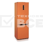 Холодильник Бирюса Б-T960NF оранжевый двухкамерный 240/100 л морозилка снизу, No Frost, фото4