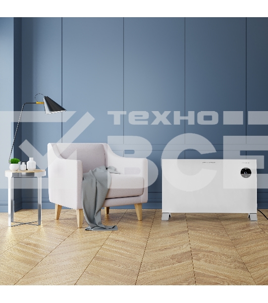 Конвектор Coolfort CF-3941 белый, 2000 Вт, 20 м2, термостат, дисплей, WiFi