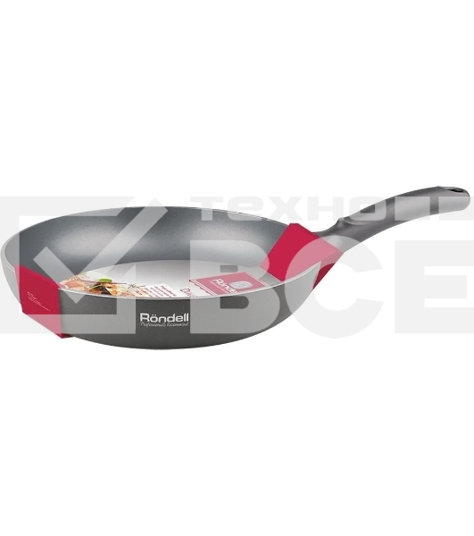 Сковорода Rondell Drive RDA-885, 26см, без крышки, серый