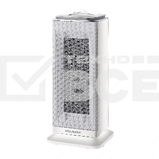 Тепловентилятор Willmark THC-2045OW, белый, 2000 Вт, 20 м2, термостат