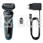 Электробритва Braun 51-M1000s черный/голубой, фото5