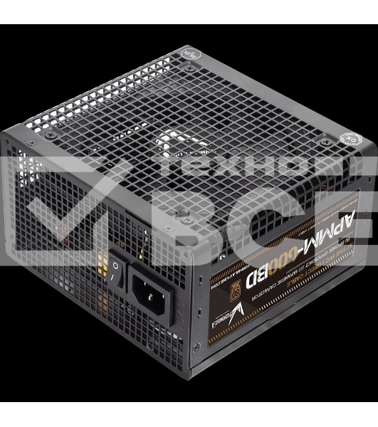 Блок питания Aerocool / Formula APMM-600BD, 600Вт, 80 PLUS Bronze, 120мм, черный