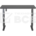 Стол Cactus CS-EGD-BBK столешница стекло черный, каркас черный, фото4