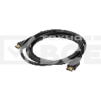 Кабель HDMI C-HM-HM-1M Wize 1 м., v.2.0, 19M/19M, позол.разъемы, экран, черный, пакет, фото 1