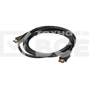 Кабель HDMI C-HM-HM-1M Wize 1 м., v.2.0, 19M/19M, позол.разъемы, экран, черный, пакет