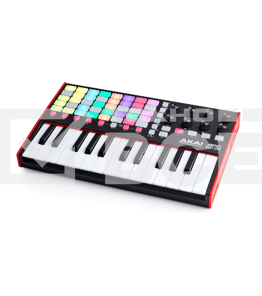 Клавиатура MIDI [APCKEY25MK2] AKAI [APC Key 25 MK2] Клавиатура MIDI с 25 динамическими клавишами, 40 пэдами c RGB посветкой и 8 энкодерами, USB-B