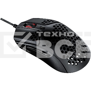 Мышь проводная HyperX Pulsefire Haste черный, 16000 dpi, USB, кнопки - 6
