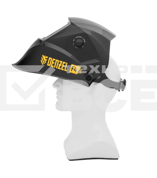Щиток защитный лицевой (маска сварщика) Denzel F4, см. окно 90х35, DIN 9-13
