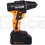 Дрель-шуруповерт аккумуляторная Вихрь ДА-18Л-2К/Б 72/14/22, Аккумуляторная, 18В, 2 АКБ, Кейс, фото10