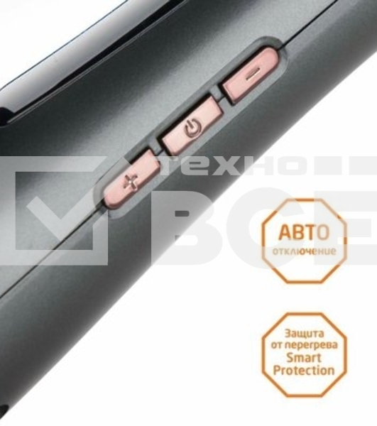 Щипцы для завивки волос Leonord LE-1271 серый/бронзовый, 25 мм, 100-220 °C, 13 режимов