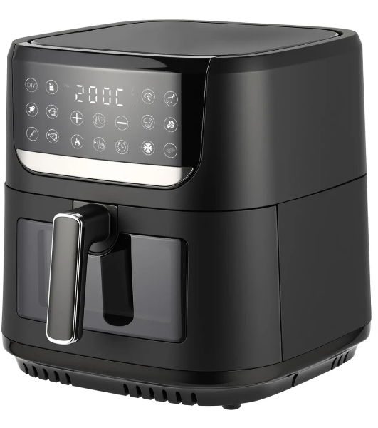 Аэрогриль TopDevice TDA801 черный, 1750 Вт, 8 л, сенсор, 12 программ