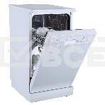 Отдельностоящая посудомоечная машина Бирюса DWF-409/6 W, 45 см, 9 комплектов, белая, фото10