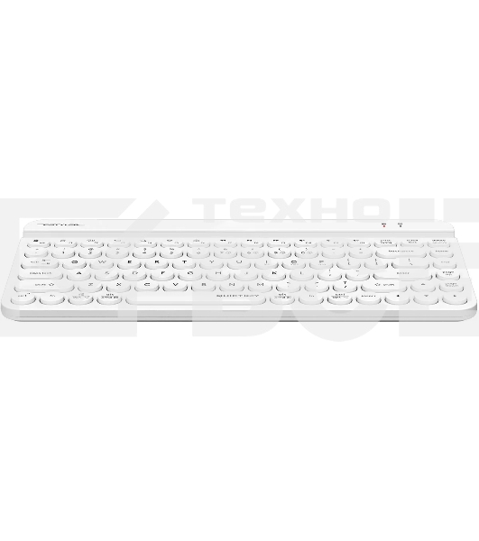 Клавиатура A4Tech Fstyler FBK30 белый USB беспроводная