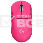 Мышь беспроводная Logitech G PRO X Superlight 2 розовый, 32000 dpi, радиоканал, USB, кнопки - 5, фото 1