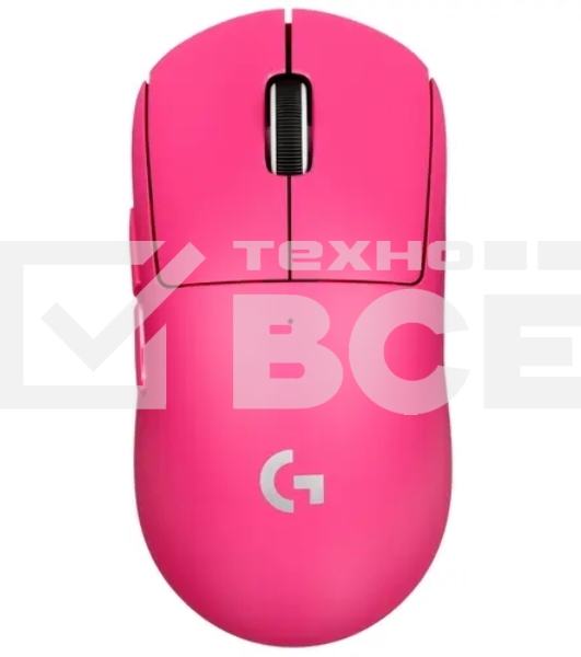 Мышь беспроводная Logitech G PRO X Superlight 2 розовый, 32000 dpi, радиоканал, USB, кнопки - 5