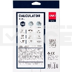 Калькулятор бухгалтерский Deli E39265 серый 16-разр., фото7