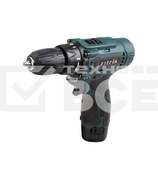 Дрель-шуруповерт Zitrek Green 12V Plus 085-1013, Аккумуляторная, 12В