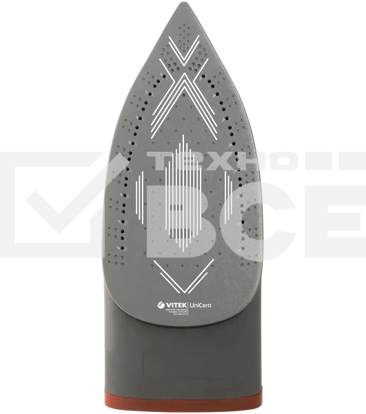 Утюг Vitek VT-8348 серый/красный