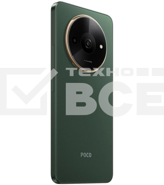 Смартфон Xiaomi POCO C61, 4/128Gb, зеленый