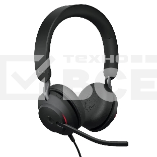 Гарнитура Jabra Evolve2 40 SE Stereo MS  черный