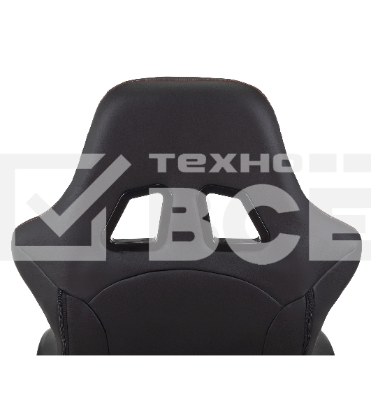 Кресло игровое Бюрократ VIKING 5 AERO RED черный/красный искусственная кожа