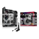 Материнская плата ASUS ROG STRIX B850-I GAMING WIFI, AM5, AMD B850, 2xDDR5, 2xM.2, 2xSATA, PCIe 4.0 x16, 1xHDMI, 1xUSB Type-C, 1x2.5Gb LAN, Wi-Fi 7, Bluetooth 5.4, 5xUSB-A 10Gbps , 1xUSB-C 20Gbps, 2xUSB-A 2.0, 3x3.5 мм, S/PDIF, 7.1, Mini-ITX, фото 1