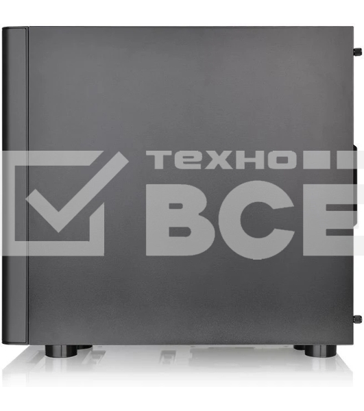 Компьютерный корпус Thermaltake V150 TG CA-1R1-00S1WN-00 Black/Win/SPCC/Tempered Glass*2/ 120mm Standard Fan*1