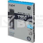 Накопитель SSD Crucial T500 4Tb PCIe Gen4 NVMe M.2 SSD CT4000T500SSD3, фото3