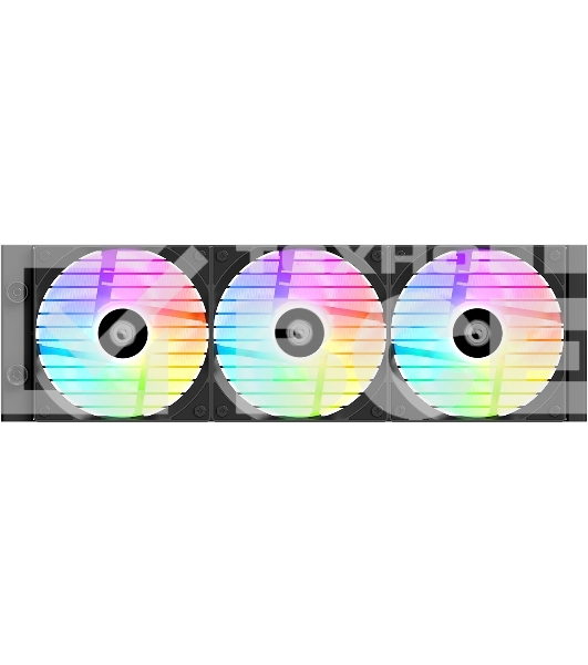 Система водяного охлаждения ID-Cooling FX360 LCD ARGb Soc-AM5/AM4/1200/1700/1851 черный 4-pin 27.2dB Al+Cu LCD 350W Ret