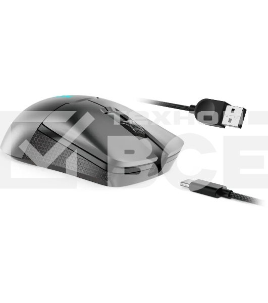 Мышь беспроводная Lenovo Legion M600s Qi Wireless Gaming темно-серый оптическая 19000dpi BT/Radio USB (GY51H47355)