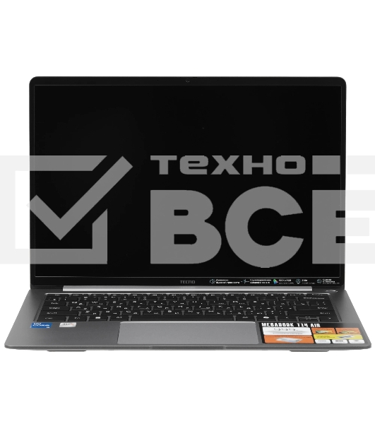 Ноутбук Tecno MegaBook T14RA Air Core i5 1334U 16Gb SSD 1Tb Intel Iris Xe graphics 14