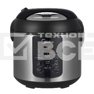Мультиварка Midea MPC-6034 2л 400Вт серебристый