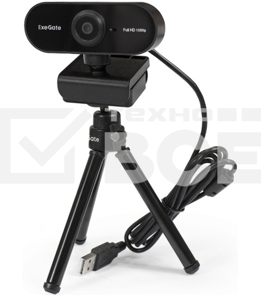 Веб-камера ExeGate EX287379RUS Stream C925 FullHD T-Tripod (матрица 1/3