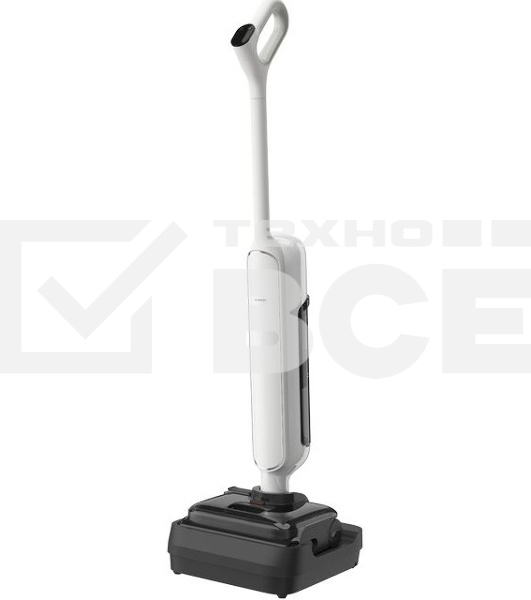 Пылесос вертикальный моющий Xiaomi Truclean W30 Pro Wet Dry Vacuum EU белый, питание от аккумулятора, 200 Вт, уборка сухая/влажная, пылесборник 0.7 л