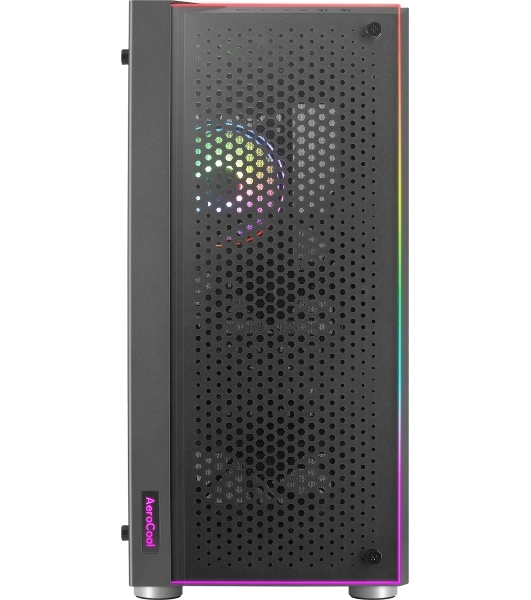 Компьютерный корпус Aerocool / Formula Skribble черный без БП ATX 2x120mm 2xUSB3.0 audio bott PSU