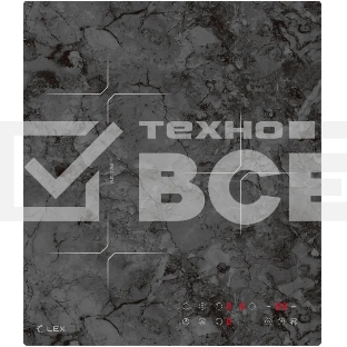 Индукционная варочная поверхность Lex EVI 430 F DS серый