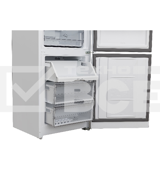 Холодильник Hotpoint HT 5200 C W белый двухкамерный 240/83л морозилка снизу, No Frost