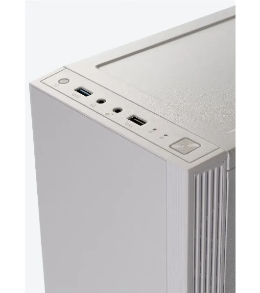 Корпус ATX Eurocase M12 белый, ABS пластик, 2*USB2.0, USB3.0, HD AUDIO