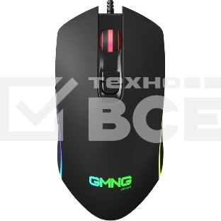 Мышь проводная GMNG 730GM черный, 12000 dpi, USB, кнопки - 7