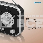 Радиоприемник Vitek VT-3593 (BK) Выходная мощность 1 вт. Динамики 1.Тип батареек UM-2/C, фото5