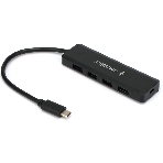 USB-концентратор Gembird UHB-C424, USB Type-C, USB 4 порта, USB Type-C, фото 1