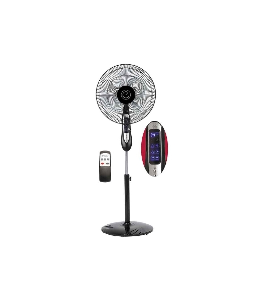 Вентилятор Energy ELEGANCE EN-1617 чёрный, напольный, 50 Вт, 3 скорости, 40 см