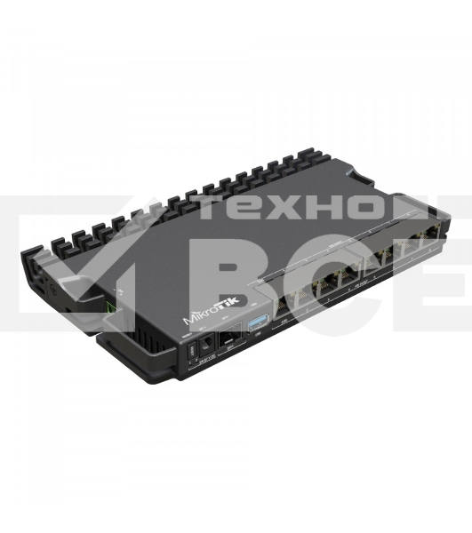 Маршрутизатор Mikrotik RB5009UPr+S+IN ,7х 1G RJ45, 2.5G RJ45, 10G SFP+, 1xPoE in, 7x PoE out