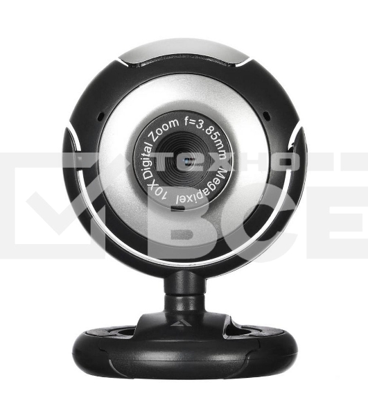 WEB Камера ACD-Vision UC100 CMOS 0.3МПикс, 640x480p, 30к/с, микрофон встр., USB 2.0, универс. крепление, черный корп. RTL {60}