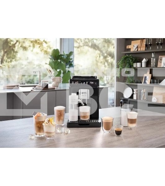 Кофемашина автоматическая DeLonghi ECAM450.55.G черный, исп. кофе - зерновой/молотый, 1.8 л, 1450 Вт, 19 Бар.