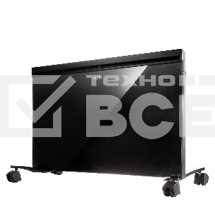 Конвективно-инфракрасный обогреватель Ballu Plaza Solar BIHP/S-2500 черный, 2500 Вт, 25 м2, термостат, дисплей