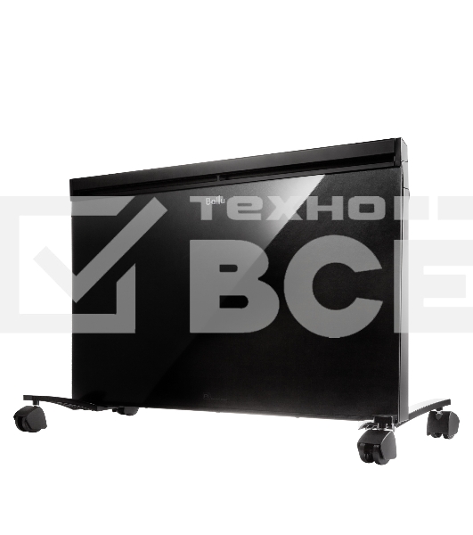 Конвективно-инфракрасный обогреватель Ballu Plaza Solar BIHP/S-2500 черный, 2500 Вт, 25 м2, термостат, дисплей